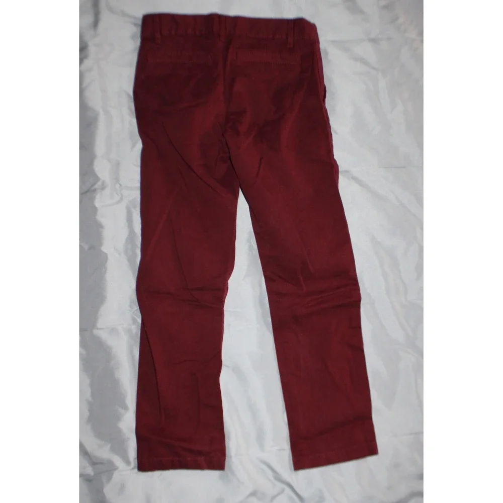 Youth Boys The Children's Place Burgundy Dressy Type Pants Size 5